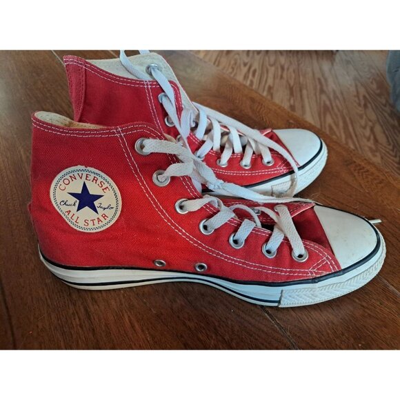 Converse Shoes - Converse Chuck Taylor All Star Hi Top Shoe Red Women's 8
